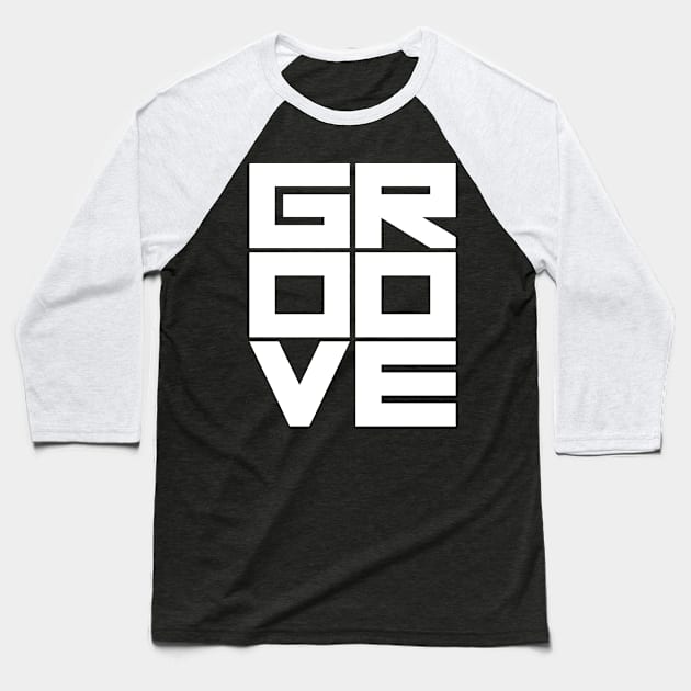 Groove Baseball T-Shirt by lkn